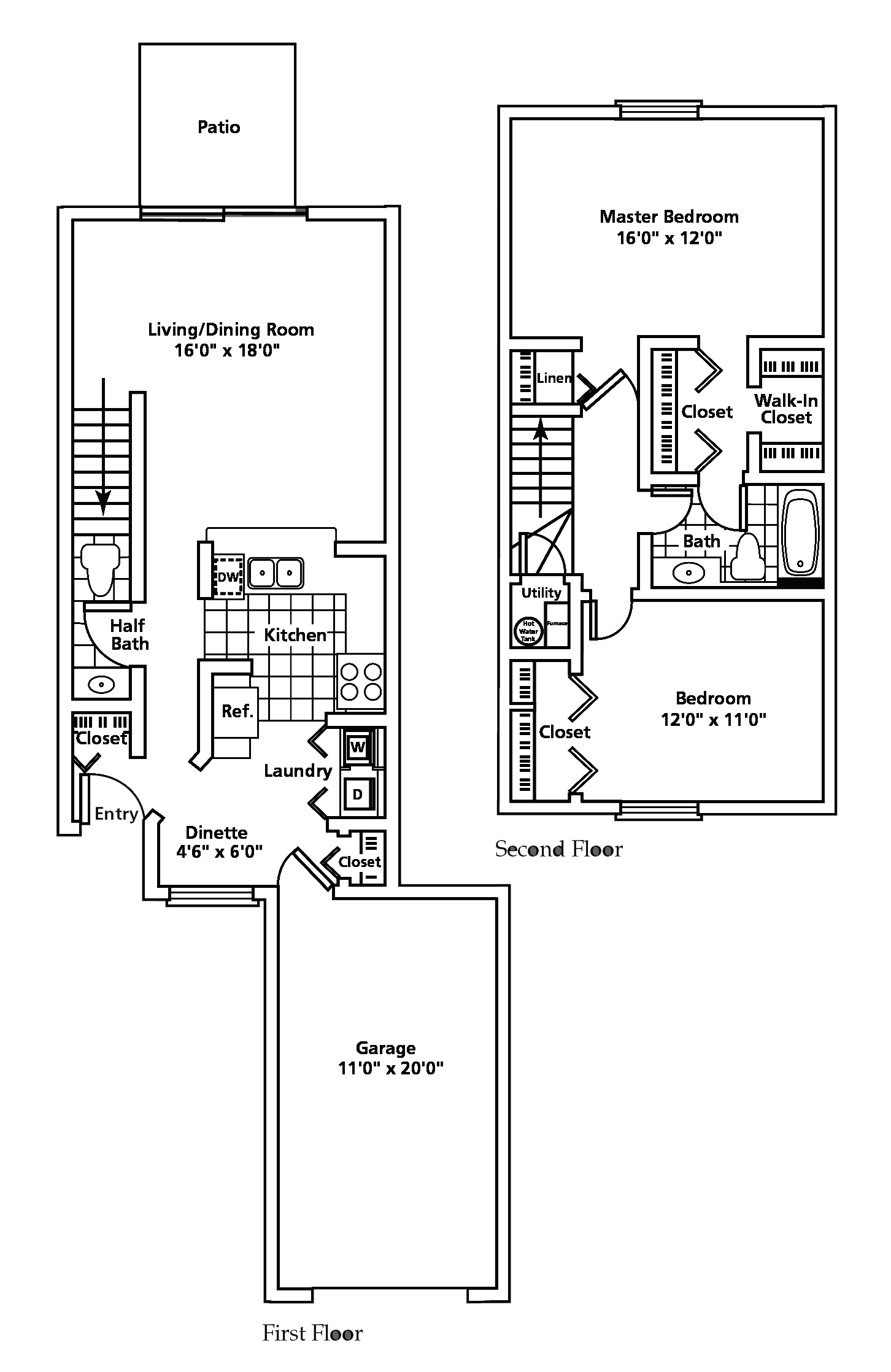 Westlake, OH Apartment Winfield Commons Floorplans